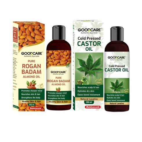 Goodcare Rogan Badam & Castor Oil Combo