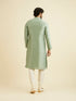 Manyavar Splendid Green Kurta Pajama