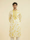 Manyavar Radiant Yellow Kurta Pajama
