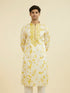 Manyavar Radiant Yellow Kurta Pajama