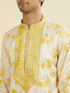 Manyavar Radiant Yellow Kurta Pajama