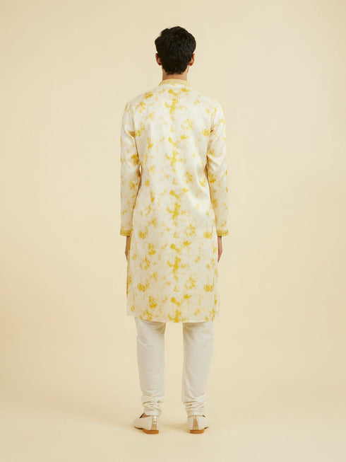 Manyavar Radiant Yellow Kurta Pajama