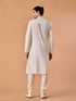Manyavar Ethereal White Kurta Pajama