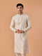 Manyavar Ethereal White Kurta Pajama