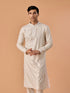 Manyavar Ethereal White Kurta Pajama