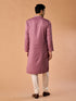 Manyavar Dusty Pink Charm Kurta Pajama
