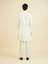 Manyavar Cream Elegance Kurta Pant