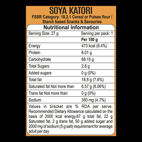 Patanjali Soyavita Soya Katori|60g
