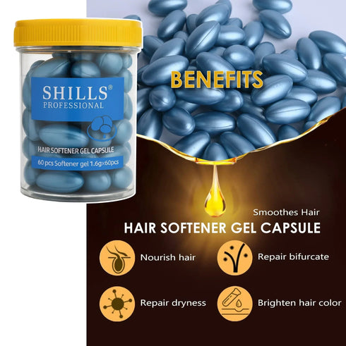 Shills Professional Hair Softener Gel Capsule - Blue