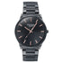 Sonata Poze Quartz Analog Black Dial Metal Strap Watch For Men