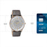 Sonata Poze Quartz Analog White Dial Leather Strap Watch For Men