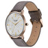 Sonata Poze Quartz Analog White Dial Leather Strap Watch For Men