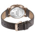 Sonata Poze Quartz Analog White Dial Leather Strap Watch For Men