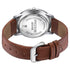 Sonata Poze Quartz Analog Blue Dial Leather Strap Watch For Men