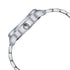 Sonata Poze Quartz Analog White Dial Metal Strap Watch For Men