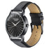 Sonata Poze Quartz Analog Black Dial Leather Strap Watch For Men Style SP70065NL01