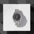Sonata Poze Quartz Analog Two Toned Dial Silver Colour Stainless Steel Strap Watch For Men
