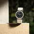 Sonata Poze Quartz Analog Black Dial Beige Silicone Strap Watch For Men