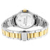 Sonata Poze Quartz Analog White Dial Two Toned Stainless Steel Strap Watch For Men