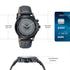 Sonata Poze By Sonata Quartz Analog Black Dial Black PU Leather Strap Watch For Men