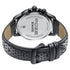 Sonata Poze By Sonata Quartz Analog Black Dial Black PU Leather Strap Watch For Men