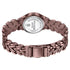Sonata Poze Poze Quartz Analog Brown Dial Brown Metal Strap Watch For Women