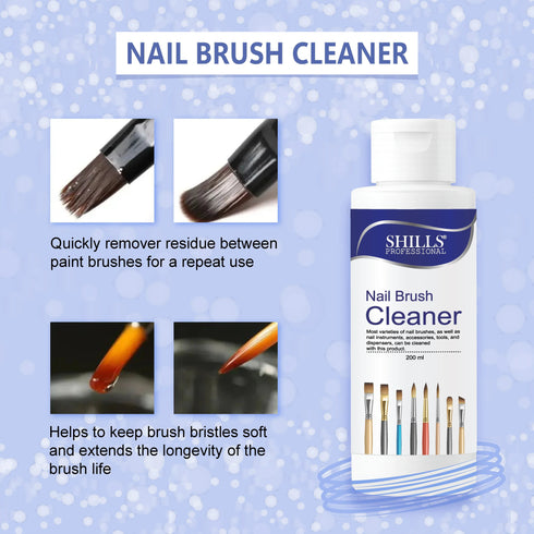 Shills Professional Nail Brush Cleanser 200 ML
