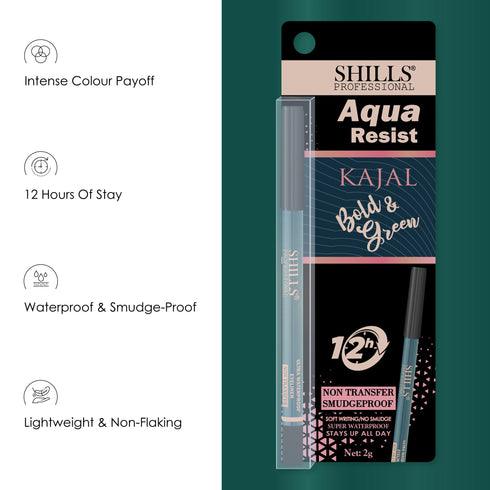 Shills Professional Aqua Resist Bold Kajal