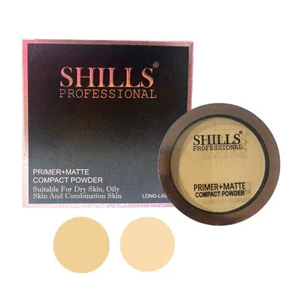 Shills Professional Primer + Matte Compact Powder