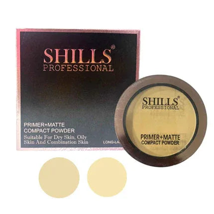 Shills Professional Primer + Matte Compact Powder