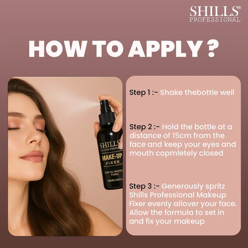 Shills Professional Make-up Fixer For All Skin Type