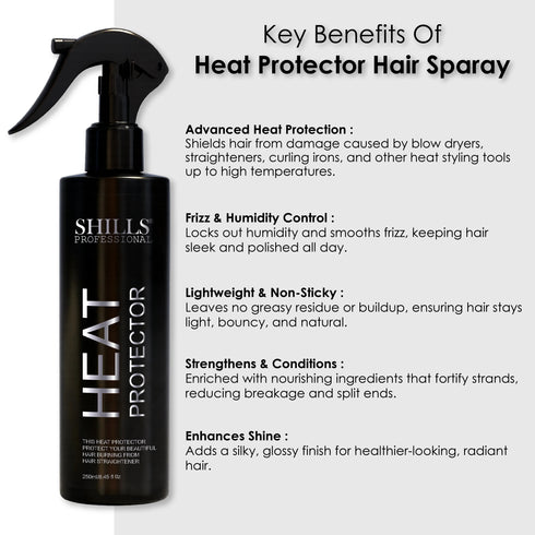 Shills Professional Heat Protector Hair Spray