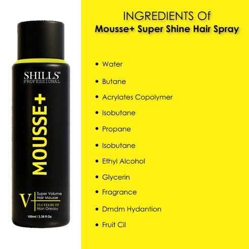 Shills Professional Hair Mousse+