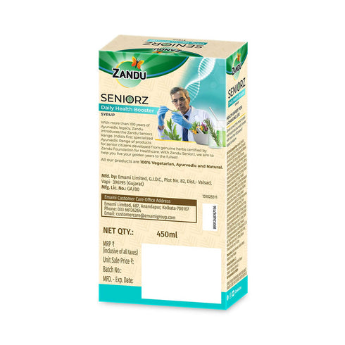 Zandu Seniorz Daily Health Booster Syrup