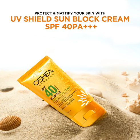 Oshea Uv Shield Mattifying Sun Block Cream SPF 40 PA +++