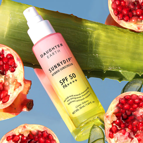 Daughter Earth SPF 50 Sunnydip Hybrid Sunscreen with Vitamin C + Sea Kelp