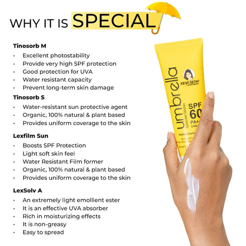 Keya Seth Aromatherapy Umbrella Sunscreen Solution SPF 60