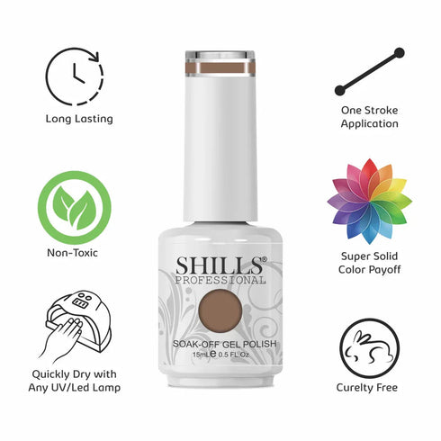 Shills Professional UV/LED Cool Gel Polish(SPGSPG84-SPG124)