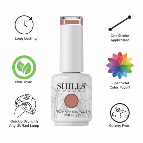Shills Professional UV/LED Cool Gel Polish(SPG125-SPG165)