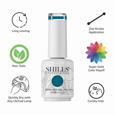 Shills Professional UV/LED Cool Gel Polish(SPG125-SPG165)