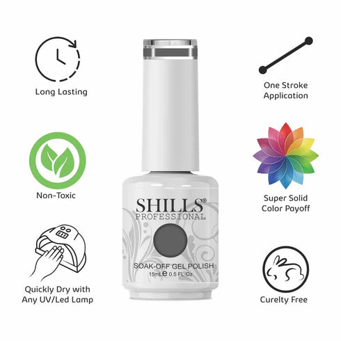 Shills Professional UV/LED Cool Gel Polish(SPG125-SPG165)