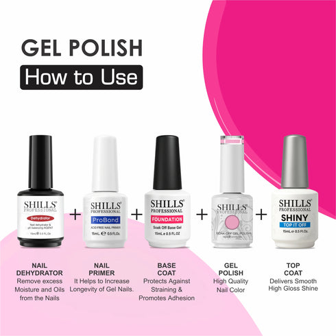 Shills Professional UV/LED Cool Gel Polish(SPG166-SPG206)