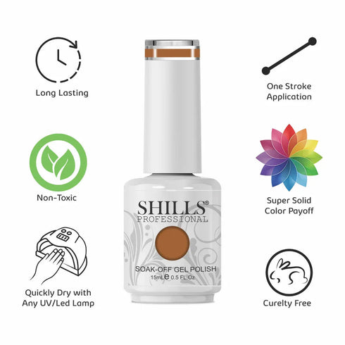 Shills Professional UV/LED Cool Gel Polish(SPG166-SPG206)