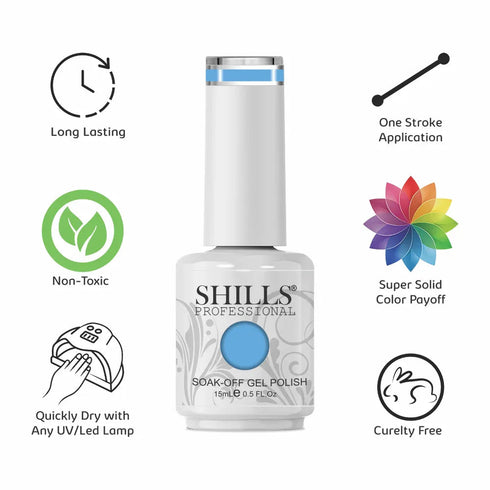 Shills Professional UV/LED Cool Gel Polish(SPG166-SPG206)