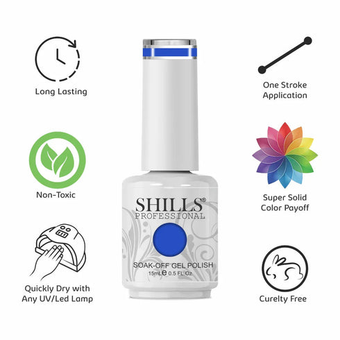 Shills Professional UV/LED Cool Gel Polish(SPG166-SPG206)