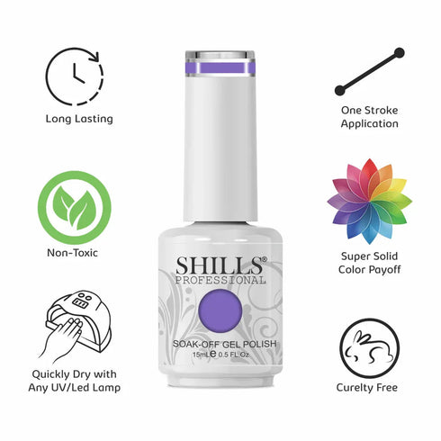 Shills Professional UV/LED Cool Gel Polish(SPG166-SPG206)