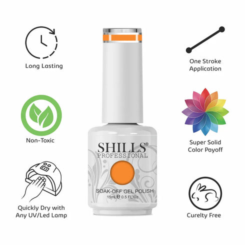 Shills Professional UV/LED Cool Gel Polish(SPG207-SPG249)
