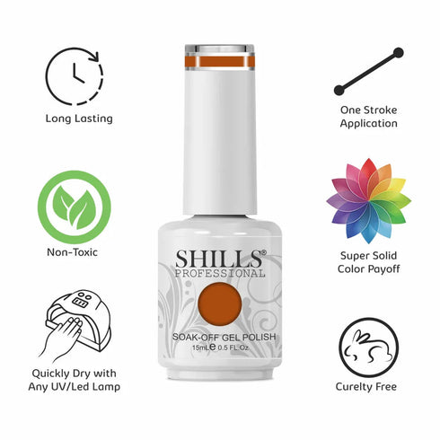 Shills Professional UV/LED Cool Gel Polish(SPG207-SPG249)