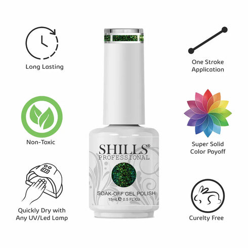 Shills Professional Fireworks Gel Polish