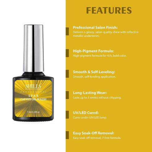 Shills Professional Spar Cat Eye Gel Polish